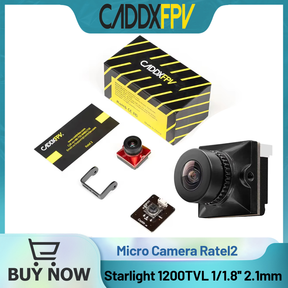 Drone Racing Camera - CADDX 마이크로 FPV 카메라 Ratel 2