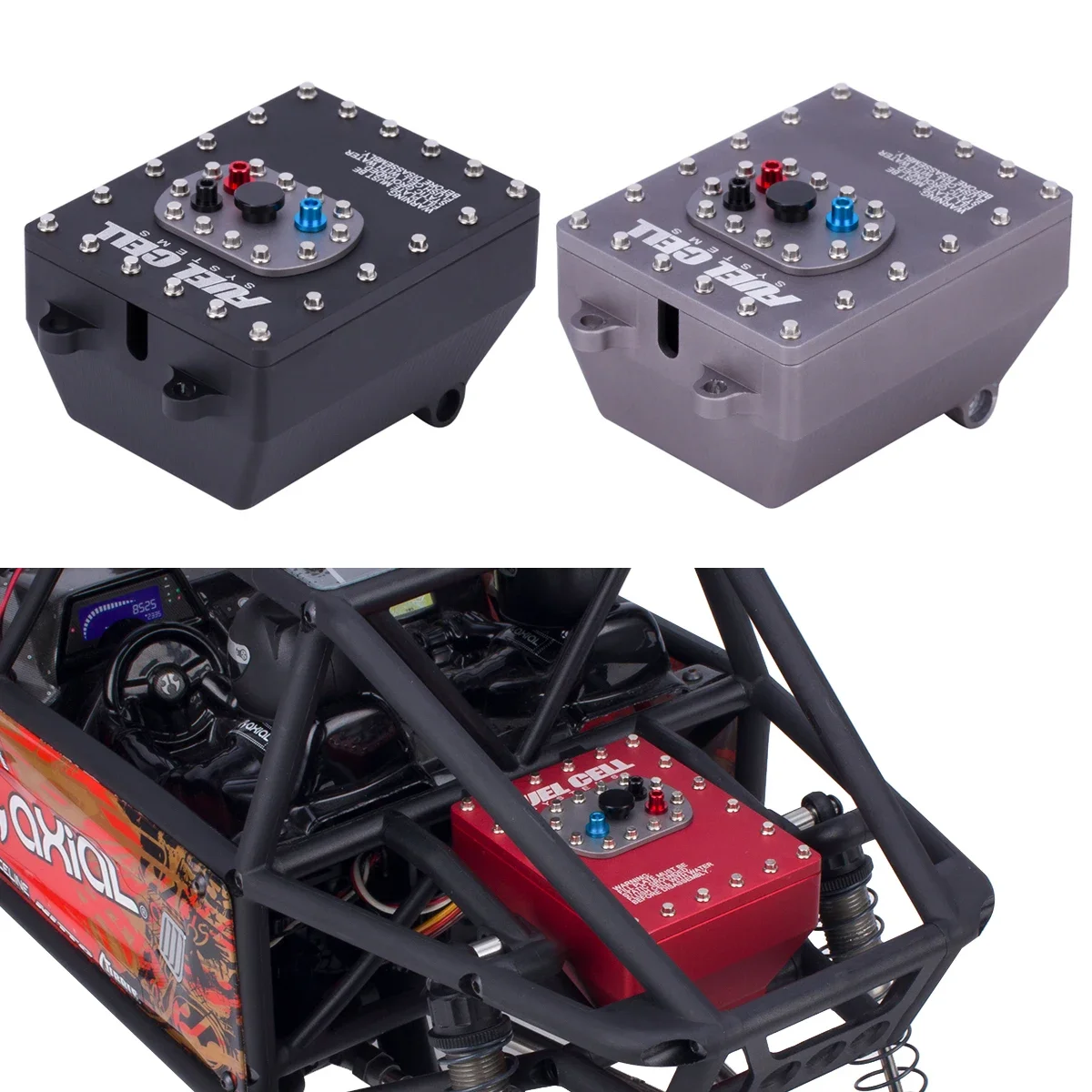 Drone Racing Receiver - 1Pcs 알루미늄 1/10 스케일 연료 전지