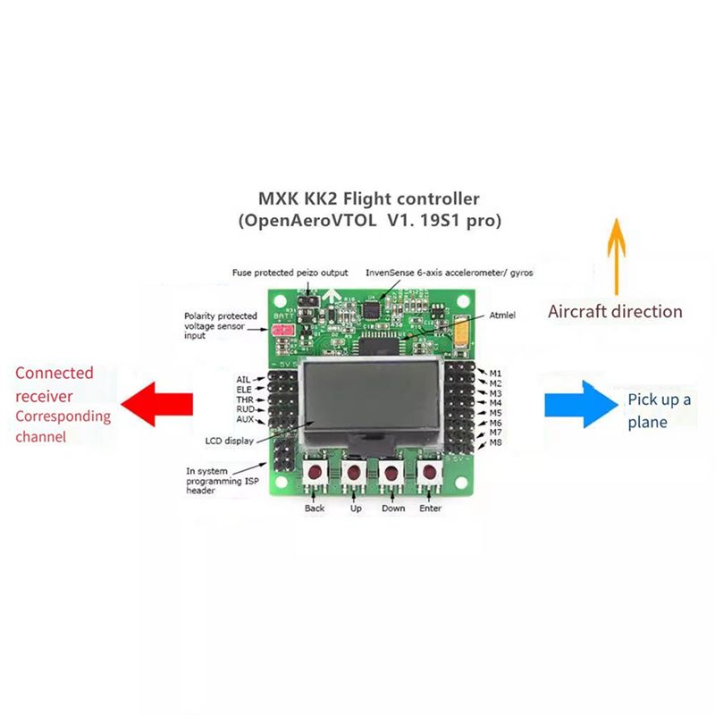B05C-KK 2.1.5 멀티로터 LCD 비행 제어 보 - Drone Racing Flight Controller 리뷰 및 가격