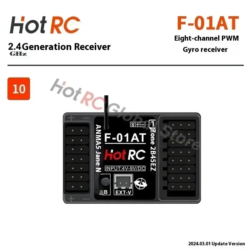 HOTRC 2.4Ghz 4/6/8 채널 F-04A F- - Drone Racing Receiver 리뷰 및 가격