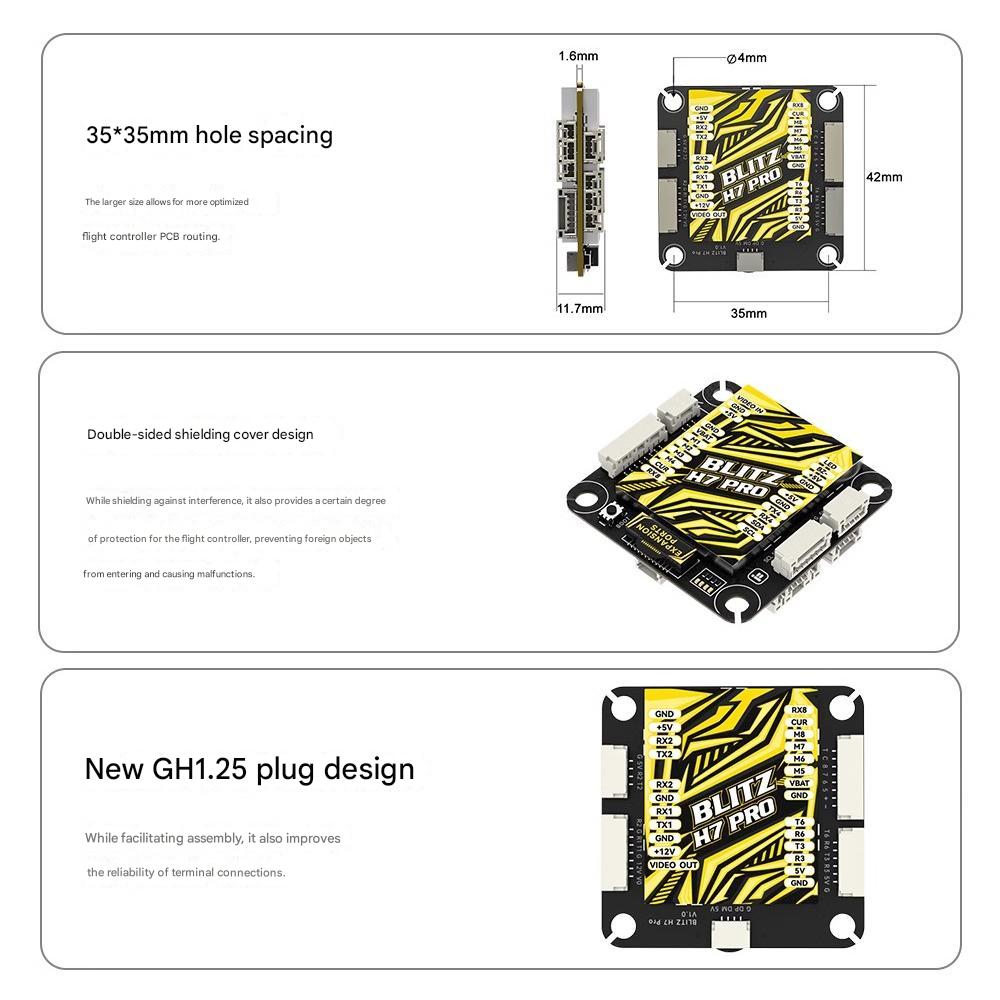 IFlight BLITZ H7 PRO 플라이트 컨트롤러 - Drone Racing Flight Controller 리뷰 및 가격