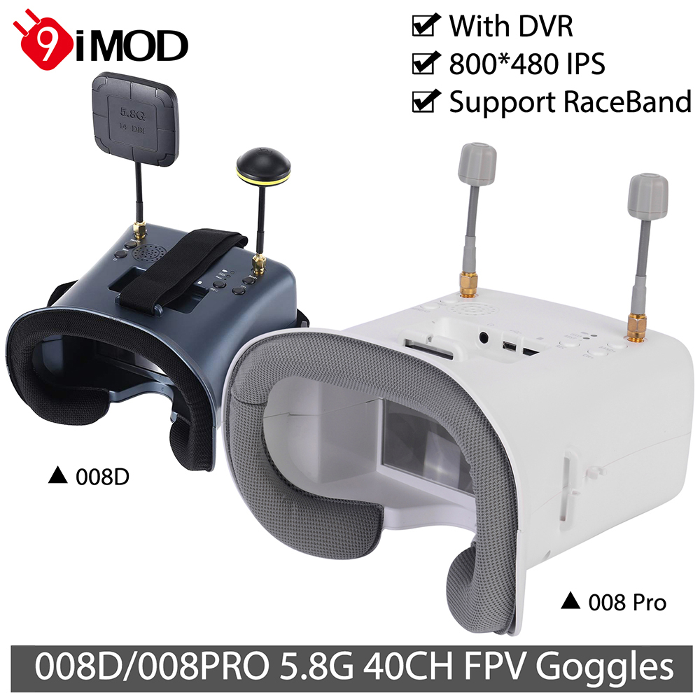 9IMOD 5.8G FPV VR 고글 008D 008P - Drone Racing Goggles 리뷰 및 가격